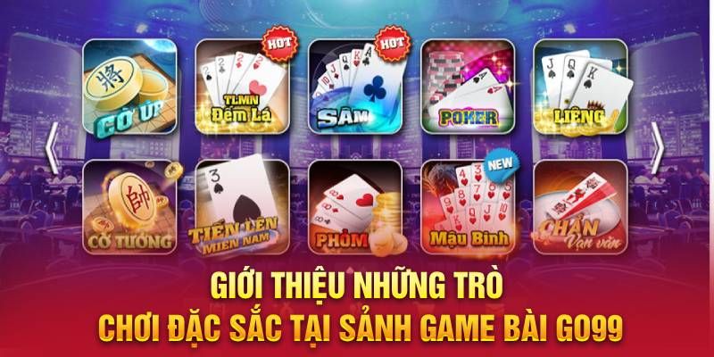 Game bài chất lượng được cập nhật liên tục